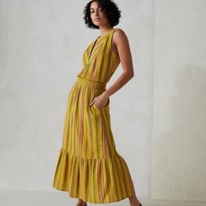 knee length dresses for ladies Elliana Maxi Dress - Beige